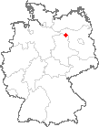 Karte Bad Wilsnack
